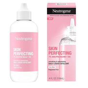 Neutrogena Skin Perfecting Daily Liquid Facial Exfoliant with 7% AHA/PHA Blend + HA to Smooth, Exfoliate & Replenish Dry S...