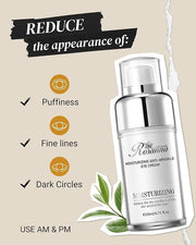 Hydrating Firming Under Eye Cream, Anti Aging Formula for Minimizes Fine Lines, DarkCircles and Puffiness, Cactus and Yeas...