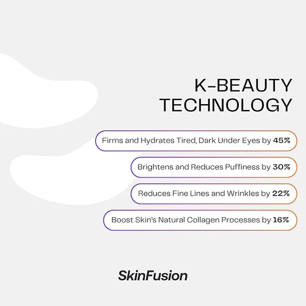Collagen Under Eye Mask Patches (Anti-Aging + Firming 20 Pairs) with Niacinamide + Peptides - Anti-Aging, Fine Lines, Wrin...