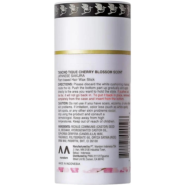 GATSBY Tancho Hair Styling Wax Stick Japanese Cherry Blossom Scent 3.5 ounce (100 grams) All Hair Types, Special Edition H...