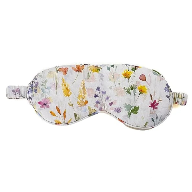 Pure Cotton Eye Mask 100% Organic Cotton Sleep Mask for Girls,Travel Breathable Sleep Mask,Adjustable Strap, Hypoallergeni...