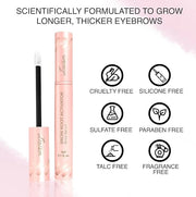 Eyebrow Growth Serum (3ml) Brow Serum for Thicker, Fuller, Healthier Brows - Premium Vegan & Cruelty-Free to Grow Eyebrows...