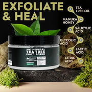 Tea Tree Foot Scrub with Salicylic