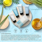 H2O Therapy Amenity Kit | Hotel Bulk Toiletries | 0.85 oz Shampoo, Conditioner, Lotion, Body Wash, Body Bar Soap for Guest...
