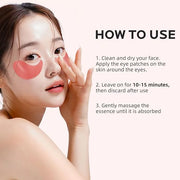 Dr. Pure Under Eye Patches for Puffiness: Dark Circles and Puffy Eyes Treatment Caffeine Eye Mask with Niacinamide Hyaluro...
