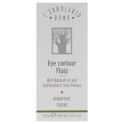 L'Erbolario Baobab And Green Coffee Eye Contour Fluid - Provides Long-Lasting Freshness And Tone To Skin - Minimizes Saggi...