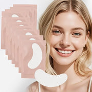 100 Pairs Hydrogel Under Eye Gel Patches Lint Free Eye Lash Pads Eyelash Extension Tool Mask Eyepads (#2-Pink) - Product I...