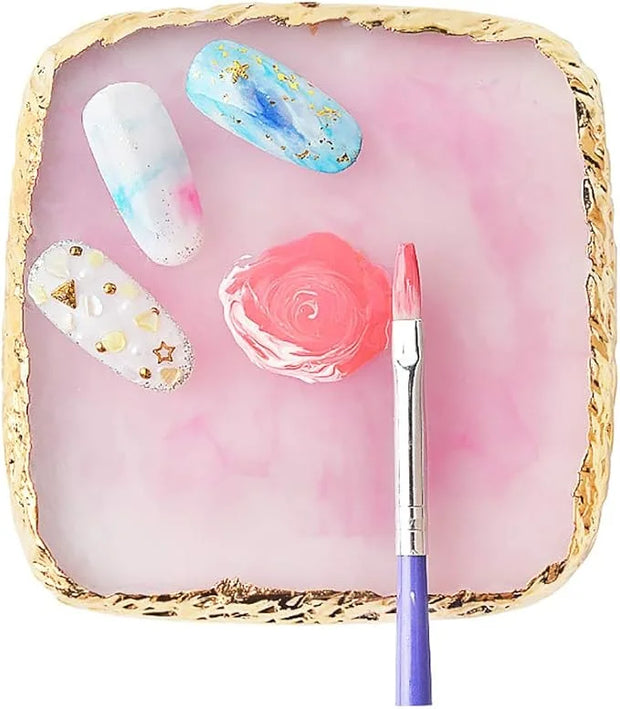 1 Pcs Resin Nail Art Palette Nail Art