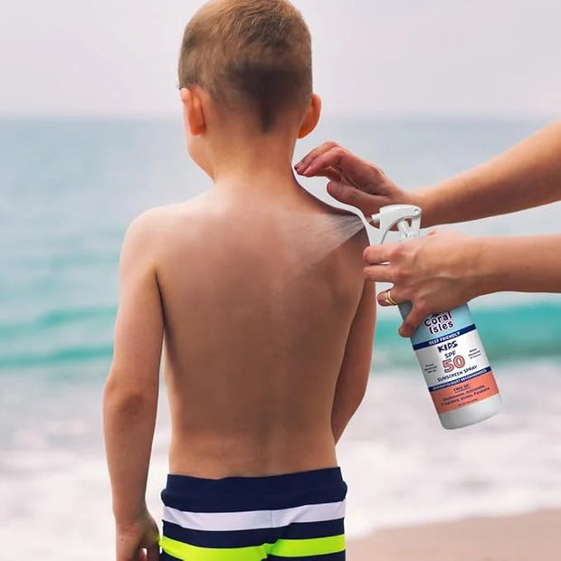 KIDS Rocky Mountain Sunscreen SPF 50 Liquid Spray | Broad Spectrum UVA/UVB Protection | Hawaii 104 Reef Act Compliant (Oxy...