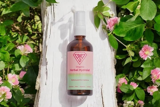 Organic Rosemary, Burdock Root, Ginseng & Mint Spray – Infused with Vitamins & Oregano – Revitalizing Herbal Tonic for Sca...