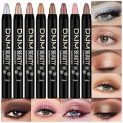 Kaely 8Pcs Cream Eye Shadow Brightener Sticks Set for Eyes,Shimmer Matte Pencil Eyeshadow Applicator Stick Palette,Hallowe...
