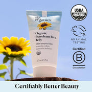Sky Organics Organic Petroleum-free Jelly, Multi-Purpose Skin Care Balm with Organic Shea Butter, Coconut Oil, Olive Oil &...