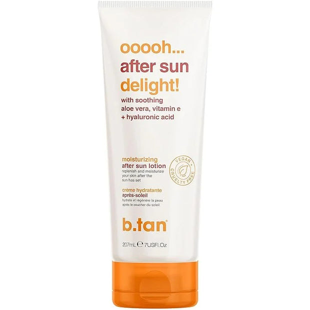 B.TAN After Sun Lotion | Ooooh Aftersun Delight - Aloe Vera & Hyaluronic Acid, Sun Burn Skin Relief, Moisturizing Body Cre...