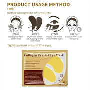 20 Pairs Under Eye Patches, Collagen Crystal Eye Mask for Dark Circles and Puffiness - Anti Aging Under Eye Mask. - Produc...