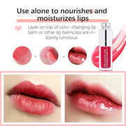 Moisturizing Lip Oil,No-Sticky Gloss Balm Care,Fruit