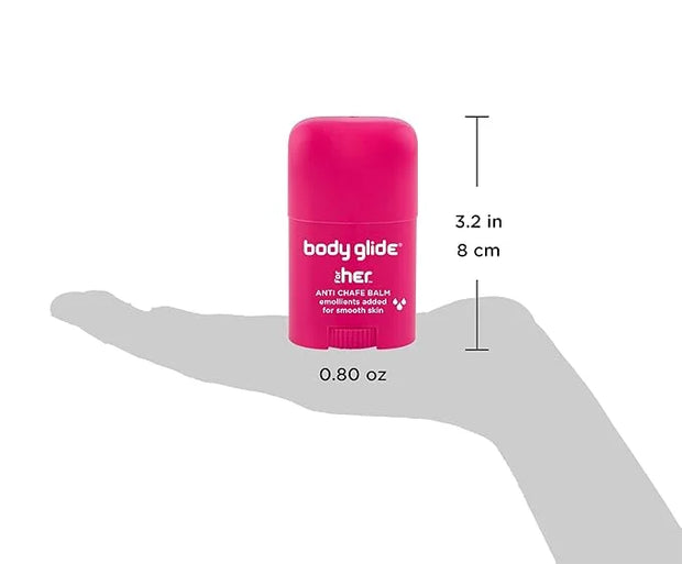 Body Glide For Her Anti Chafe Balm | Chafing stick with added emollients | Great for dry, sensitive skin and/or sensitive ...