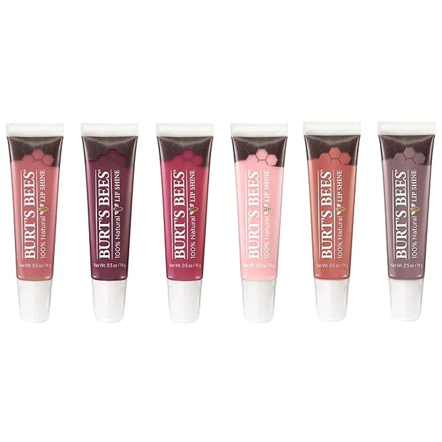Burt's Bees Lip Gloss, Lip Shine for Women, 100% Natural Makeup, Pucker - Product Image