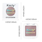 Kaely Taupe Single Eyeshadow Makeup, Neutral Powde Eye Shadow for Older Women, Lavender Plum Mauve Matte Eyeshadow Palette...