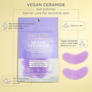 Pacifica Undereye Mask Vegan Ceramide Hydrating Jelly Eye Patches - Under Eye & Smile Line Masks for Fine Lines & Puffines...