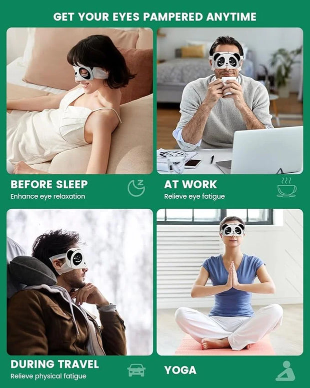 2024 New V-Shaped Lifting Chin & Neck Mask and Steam Eye Mask for Dry Eyes - Product Image