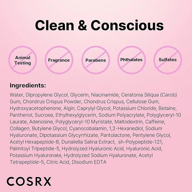 COSRX Under Eye Mask, Peptide Collagen Hydrogel Eye Patch for Puffy Eyes and Dark Circles, 60 Under Eye Patches, Korean Sk...