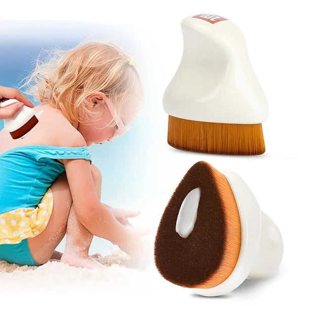 Sunscreen Applicator for Kids,Sunscreen Brush Sunblock Applicator with Protective Case for Kids,Baby,Adult,Beach Essential...