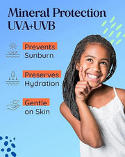 Natural Sunscreen Stick SPF 30 Broad Spectrum Mineral Sunblock for Face & Sensitive Skin - Zinc Oxide 18% Sun Screen Stick...