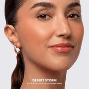 Phase Zero Makeup Powder Blusher - "Desert Storm" - 4g / 0.141 oz - Full Coverage, Natural Blush - Soft, Buildable Pink, C...