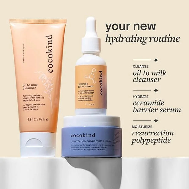 Cocokind Ceramide Barrier Serum, Hydrating Serum to Reduce Dryness, All Skin Types including Sensitive Skin, Fragrance Fre...