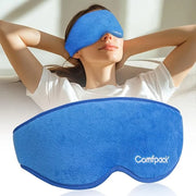 Eye Mask for Dry Eyes, Microwave Warm Compress for Eyes with Washable Cover, Remove Styes, Chalazion Therapy Heating Pad H...