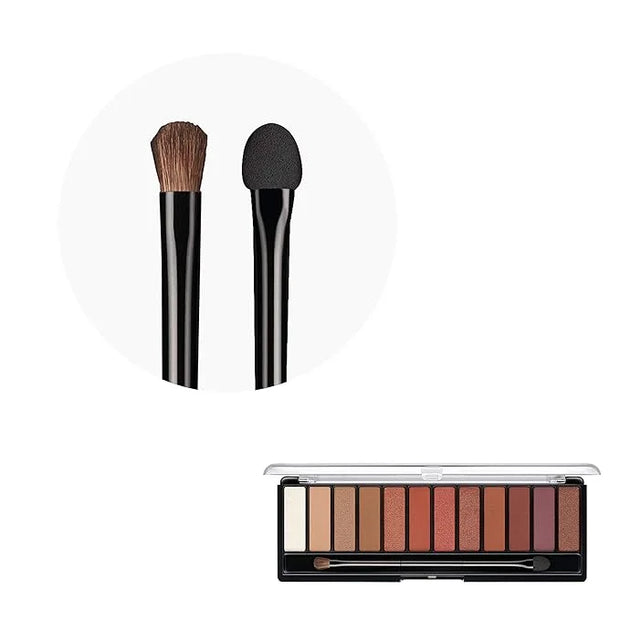 Rimmel London Magnif'Eyes Eyeshadow Palette, 12 Shades, Blendable Formula, Versatile, 005, Spice, 0.5oz - Product Image