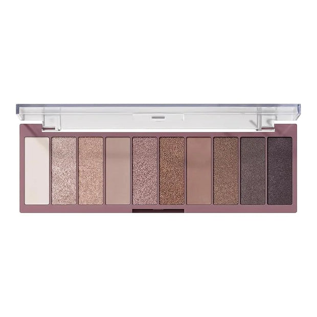 e.l.f. Perfect 10 Eyeshadow Palette, Ten Ultra-pigmented Shimmer & Matte Shades, Vegan & Cruelty-free, Nude Rose Gold (Pac...