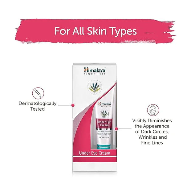 Himalaya Under Eye Cream,Visibly Diminishes the Appearence of Dark Circles 0.51oz/15ml - Product Image
