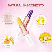 Color Changing Lipstick, 6-Colors Lip Stain Temperature Activated Vegan Formula, Magic Lipstick Long-Lasting, Nourishing, ...
