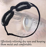 Dry Eye Relief Glasses with Hydrating Chamber Design and Air Circulation Holes，Silicone Hydrating Dry Eye Masks，Moisture E...