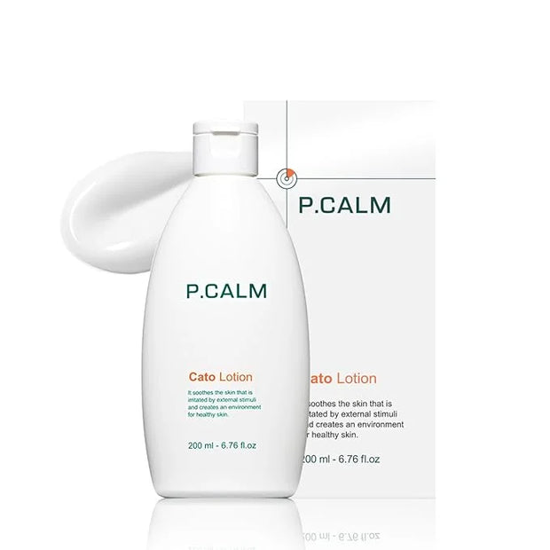 P.CALM Cato Lotion – Glutathione & Centella Asiatica for Hydrating, Soothing, Korean Vegan Facial Moisturizer for Sensitiv...