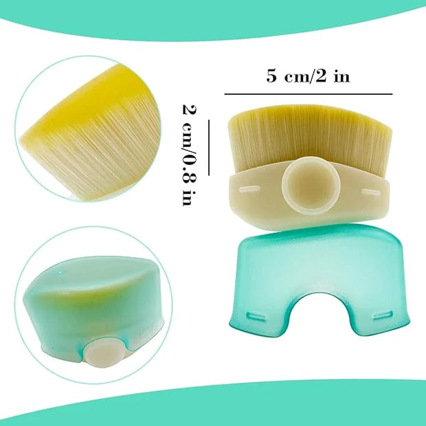 3 Pack Sunscreen Brush Applicator for Kids, Baby Sunblock Applicator with Protective Case, Sunscreen Applicator for kids, ...
