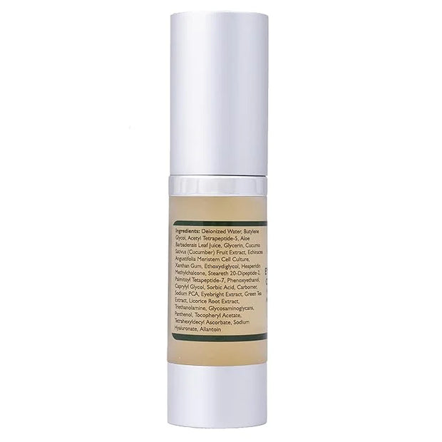 Plant Stem Cell Eye Serum Complex | Aloe Vera, Vitamin C | Hydrating Eye Treatment | Airless Pump - 15ml - Product Image