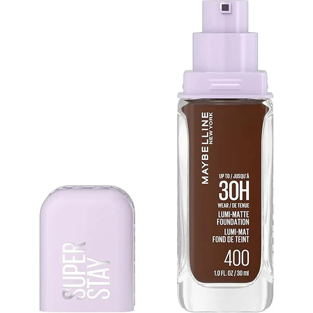 Maybelline Super Stay Lumi-Matte Foundation, Lightweight and Buildable Full Coverage Foundation Makeup For Up To 30HR Wear...
