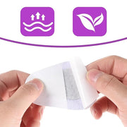 24 Pcs Adhesive Eye Patches for Adults, Disposable Eyepatch Latex Free Adhesive Bandages Regular Size 3.3×2.3 inches (Clas...