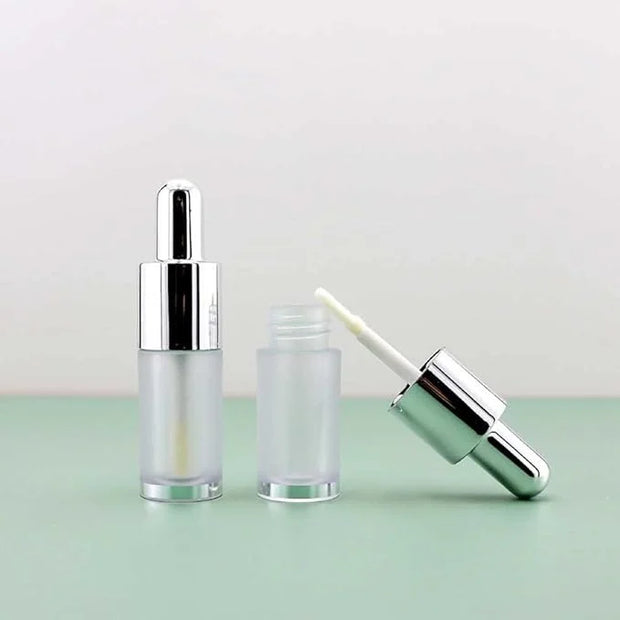Teensery 6 Pcs 2.5ml Empty Lip Gloss Bottles Mini Baby Bottle Shaped Lip Glaze Tubes Refillable Lip Balm Vials Containers ...