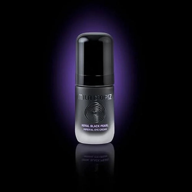 Mila d'Opiz Royal Black Pearl Imperial Eye Cream - Under Eye Cream Anti Aging with Black Pearl Extract - Reduces Crow's Fe...