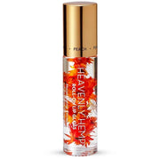 Blossom Roll on Lip Gloss, Scented Clear High Shine Moisturizing Lip Oil, Non Sticky, Infused with Real Flowers, Made in U...