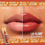 3 Colors Duck Lip Plumper Gloss, Glitter Shine Primer Lip Tint Korean Clear Plumping Lip Gloss, No Sticky Sexy Lip Gloss, ...