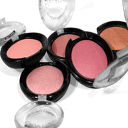 Palladio Baked Blush, Highly Pigmented Shimmery Formula, Easy to Blend and Highly Buildable, Apply Dry for a Natural Glow ...