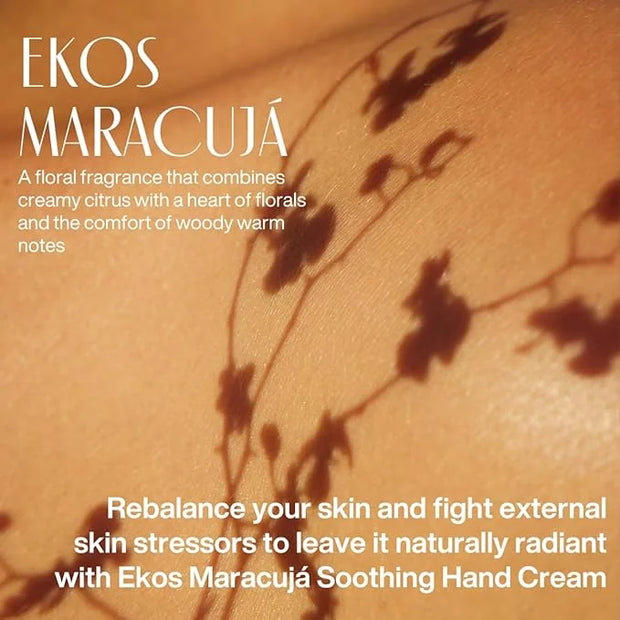 natura - Ekos Maracujá Hand Cream - Calming Hand Balm - Fast Absorption - 24-Hour Deep Hydration Skin Moisturizer - Vegan ...