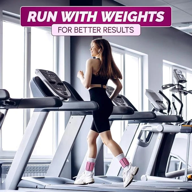 2Ct Ankle Weights for Women - Waterproof Ankle 2 Lbs - Product Image