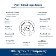 Blue Nectar Kumkumadi Night Face Cream Moisturizer with Natural Almond & Saffron | Facial Moisturizer for Skin Repair and ...