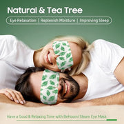 Steam Eye Mask, 10 Packs Heated Eye Mask, Self Heating Disposable SPA Warm Compress for Eyes Sleep Mask, Soothing Moist He...