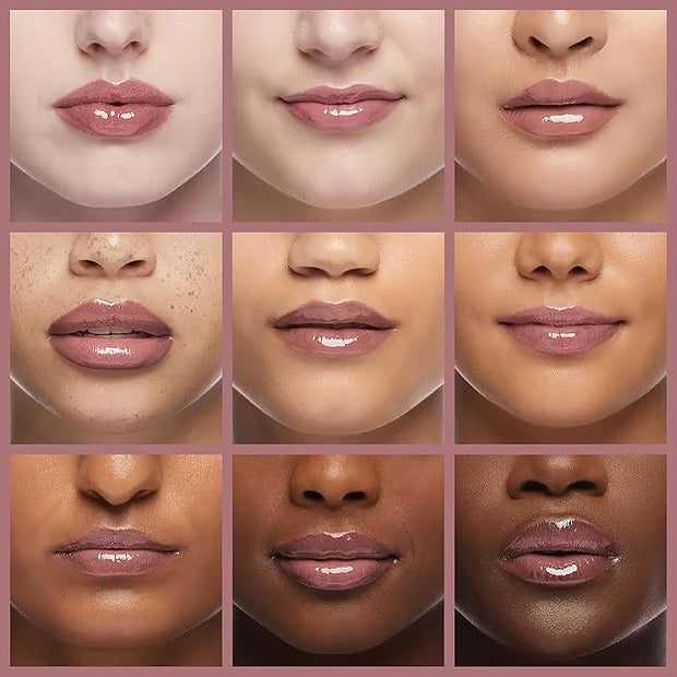 wet n wild MegaSlicks Lip Gloss, Ultra-Glossy, Vitamin-E Enriched, Ultra-Gloss High Shine Moisturizing, Cruelty-Free & Veg...